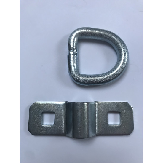 UML floor bracket made of galvanized steel 92x30