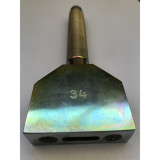 Double puncher for hollow rivets