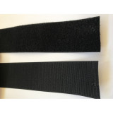 Heat-sealed Velcro - black set