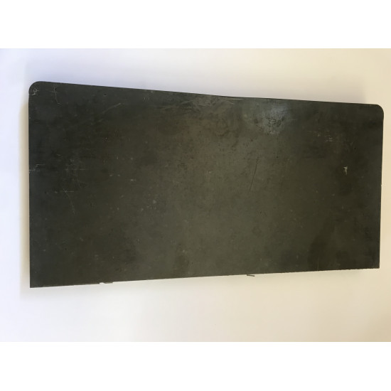 Rubber plate for cutting holes