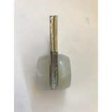 Roller with beveled wheels and transport belt mount