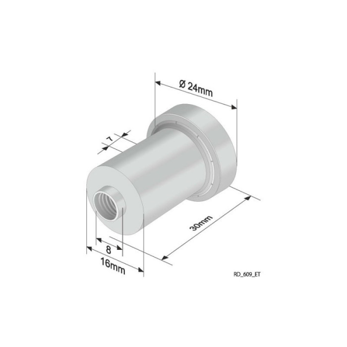 Roof roller with Bearing 609et