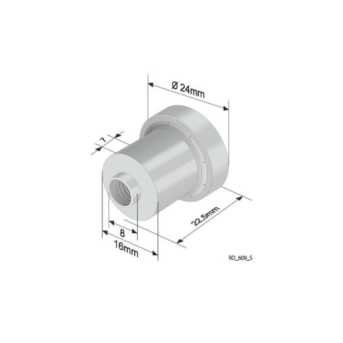 Roof roller with Bearing 609S
