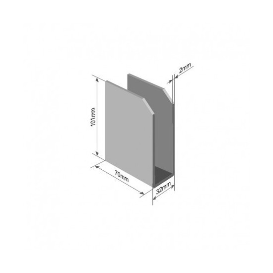 Frame board pocket for welding 70mm