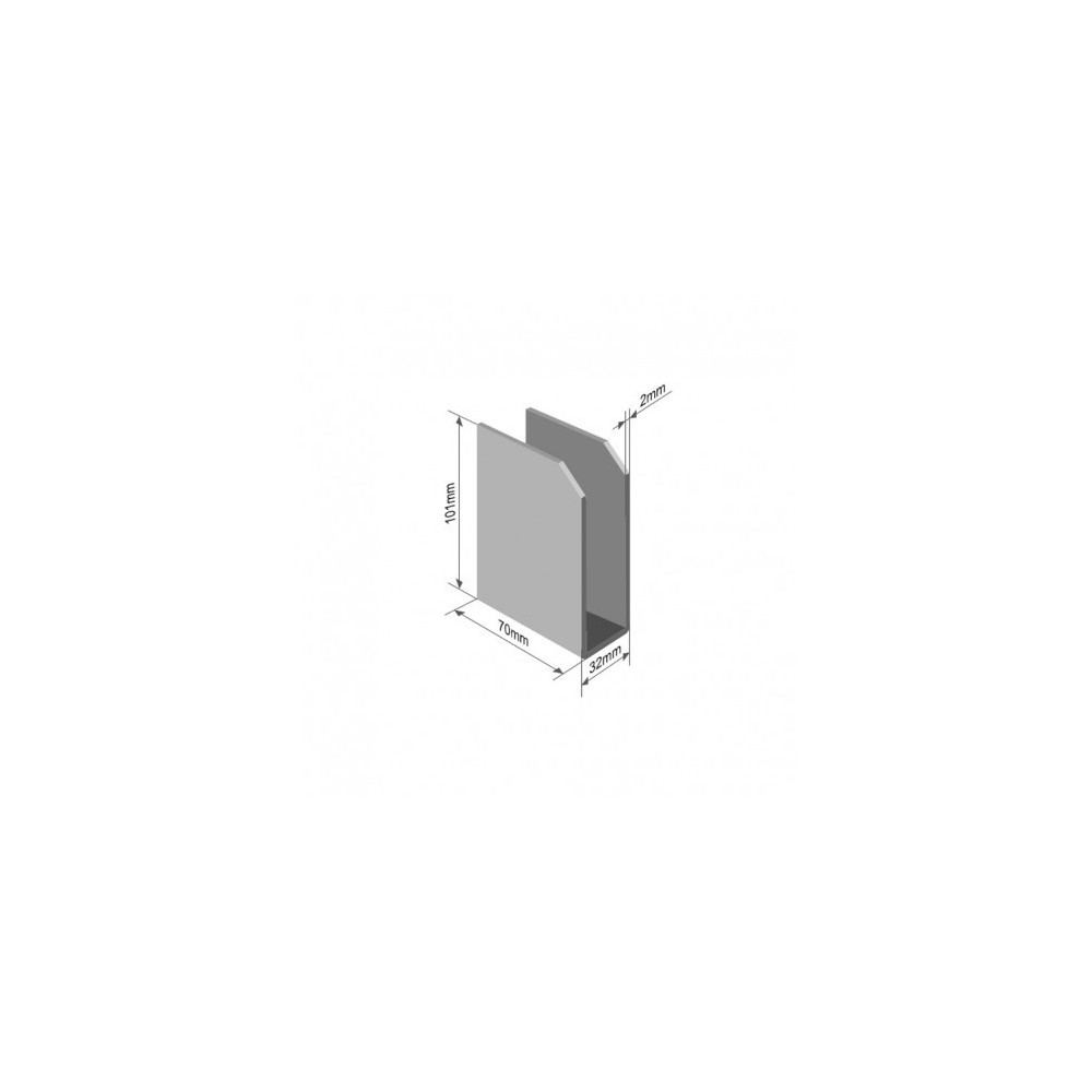 Frame board pocket for welding 70mm