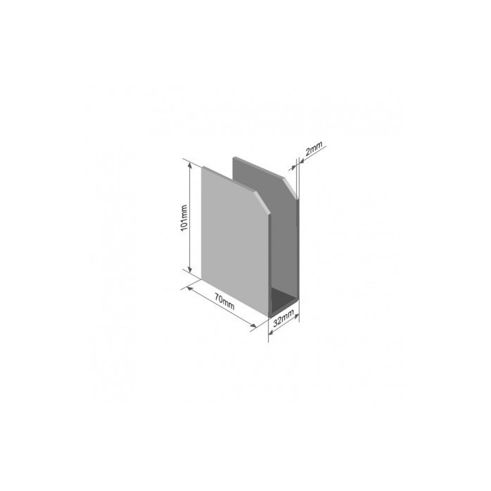 Frame board pocket for welding 70mm