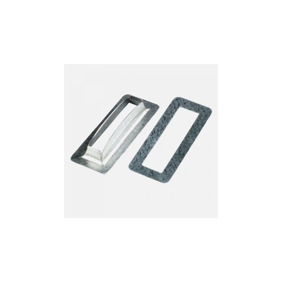 Rectangular tarpaulin eyelet