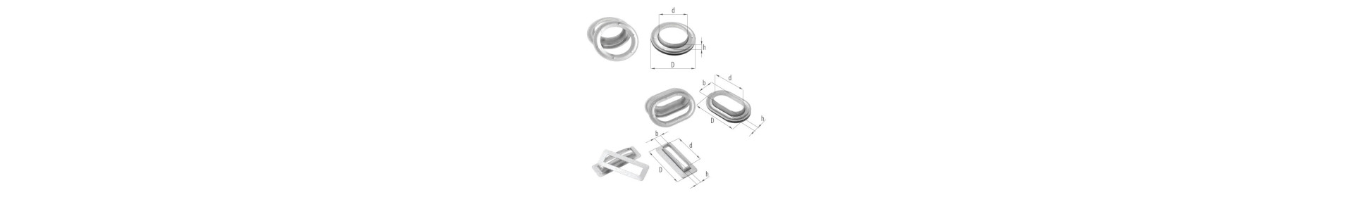 Tarpaulin eyelets